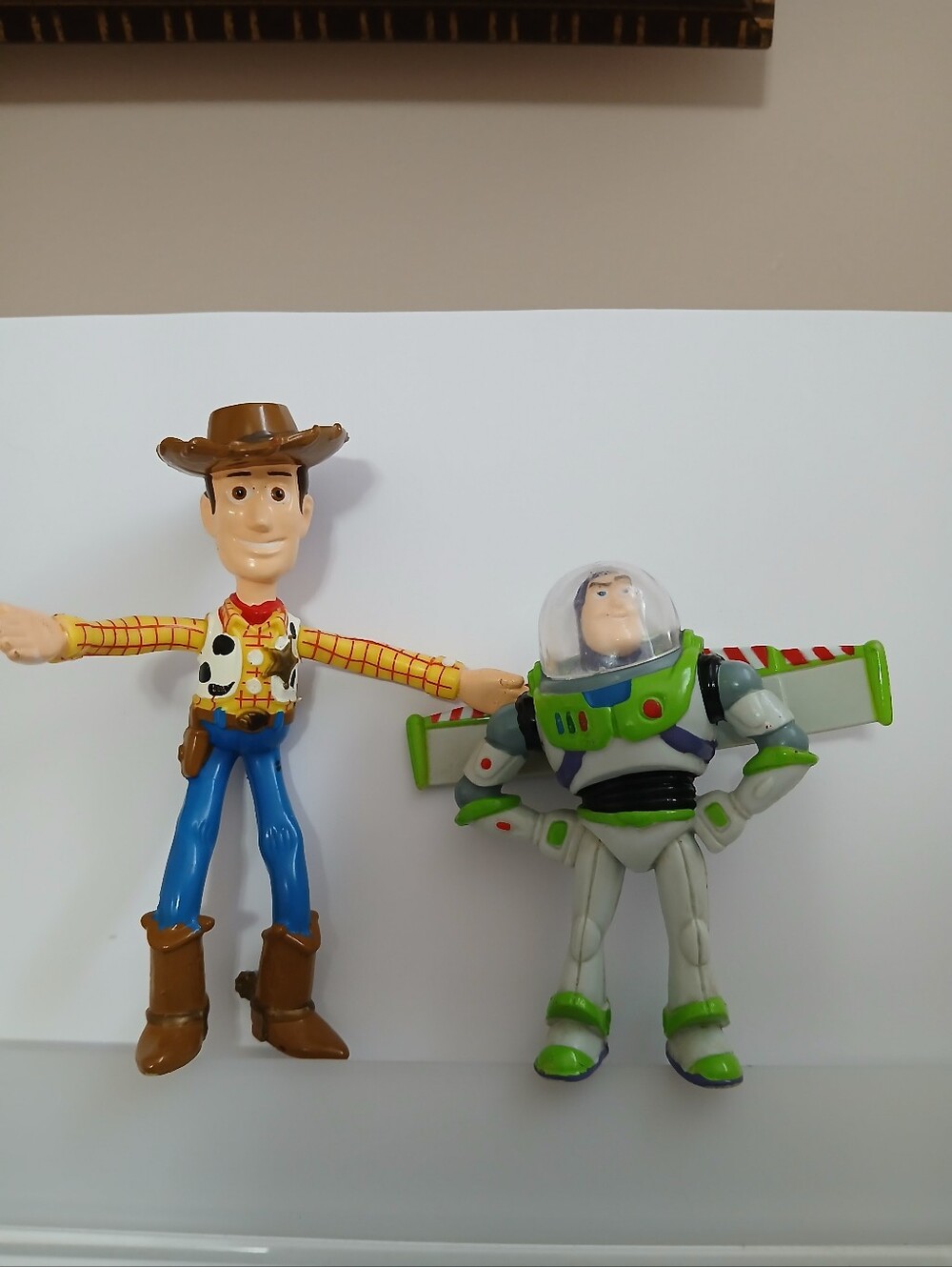 Buzz Lightyear And Woody Characters From Toy Story